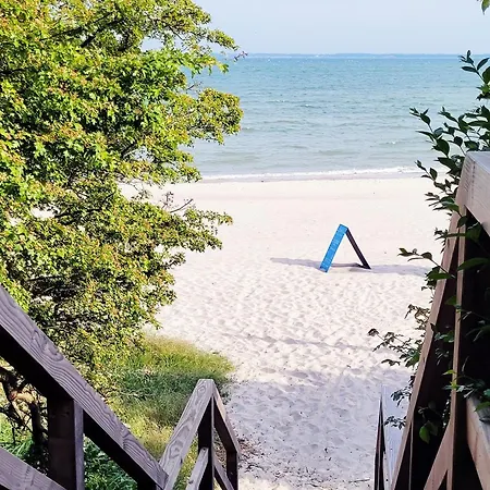 Apartament Mit Meerblick Und Terrasse - Nur 50 Meter Zum - Inklusive Eigenem Parkplatz Und Fahrradunterstellplatz