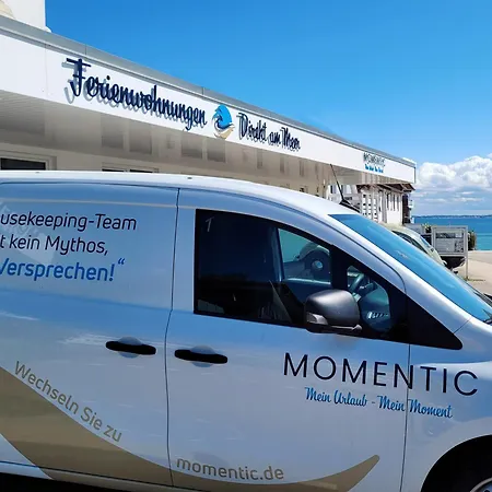 Mit Meerblick Und Terrasse - Nur 50 Meter Zum - Inklusive Eigenem Parkplatz Und Fahrradunterstellplatz *