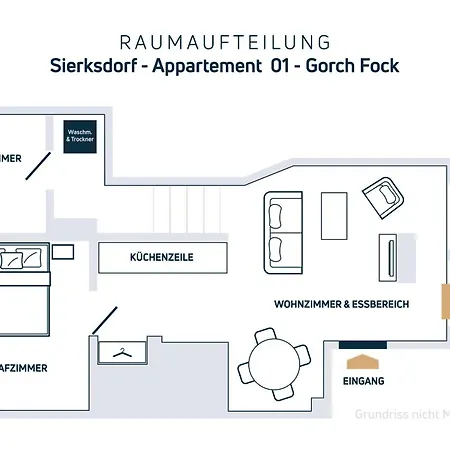Mit Meerblick Und Terrasse - Nur 50 Meter Zum - Inklusive Eigenem Parkplatz Und Fahrradunterstellplatz Διαμέρισμα *