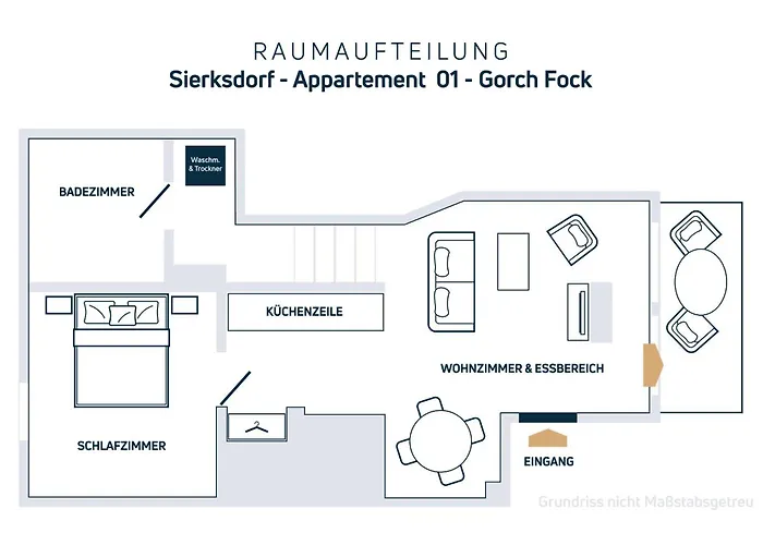 Mit Meerblick Und Terrasse - Nur 50 Meter Zum - Inklusive Eigenem Parkplatz Und Fahrradunterstellplatz Lägenhet *